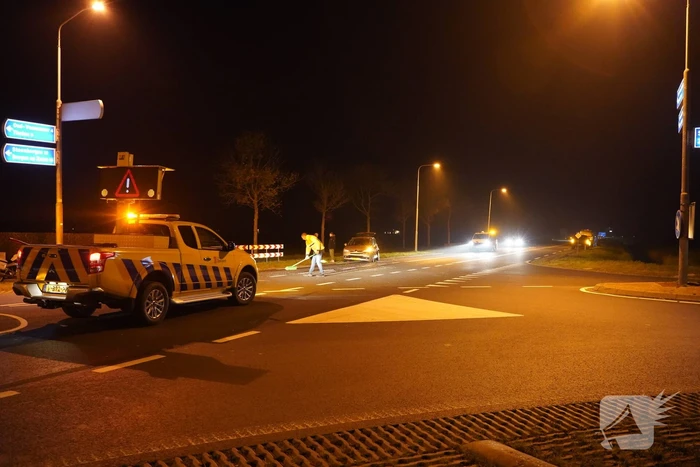 Veel schade bij ongeval tussen bestelbus en auto