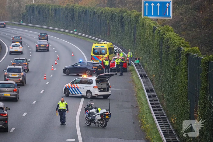 Meerdere voertuigen betrokken bij kettingbotsing