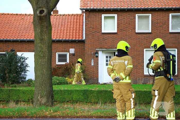 Gaslekkage ontstaan bij woning