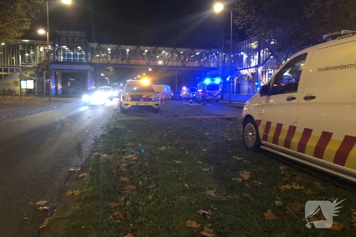 Persoon aangereden door passagierstrein