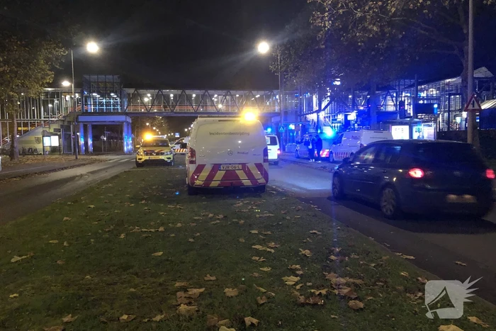 Persoon aangereden door passagierstrein