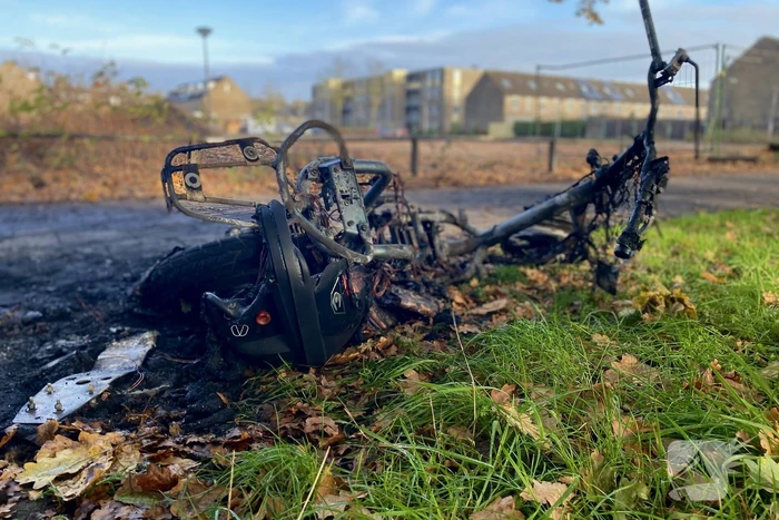 Go Sharing verdwijnt uit de Keistad, op de valreep gaat scooter in vlammen op