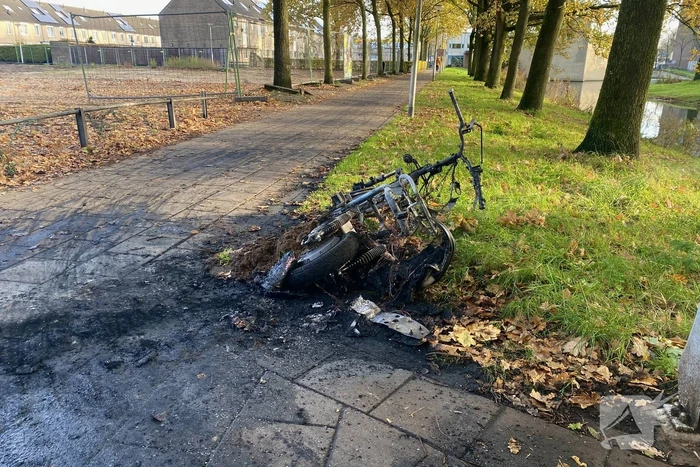 Go Sharing verdwijnt uit de Keistad, op de valreep gaat scooter in vlammen op