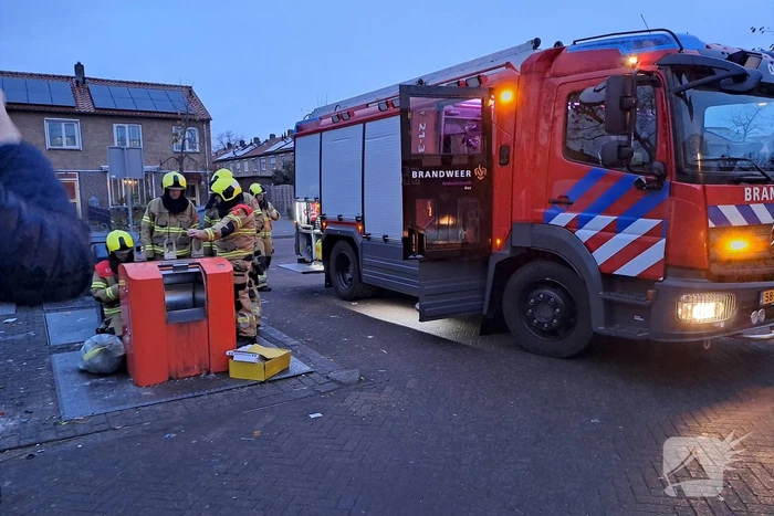 Containerbrand snel onder controle