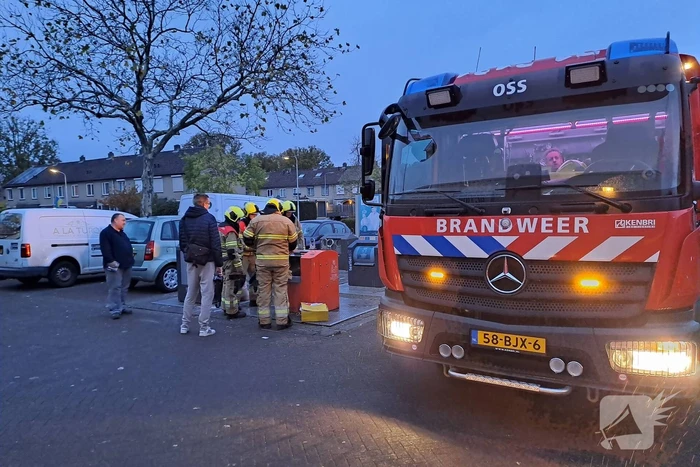 Containerbrand snel onder controle