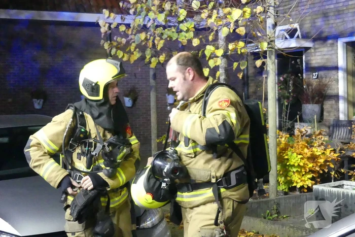 Persoon gewond bij woningbrand