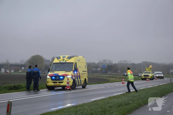 Dronken bestuurder belandt in sloot