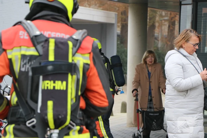 Flinke rookontwikkeling bij brand in hoogspanningscentrale