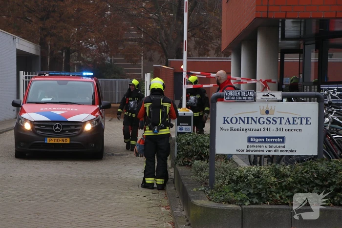 Flinke rookontwikkeling bij brand in hoogspanningscentrale