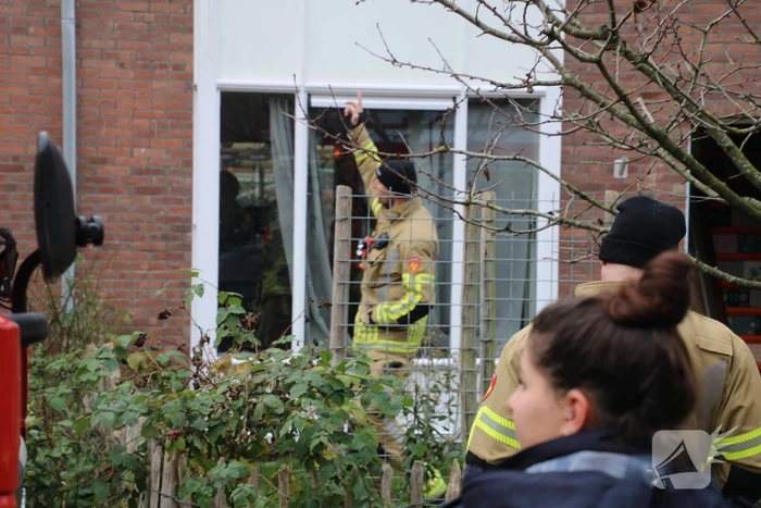 Flinke rookontwikkeling bij schoorsteenbrand
