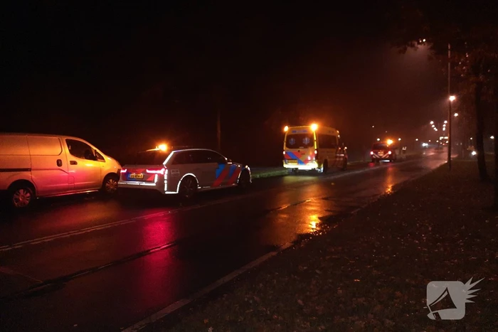 Auto raakt van de weg en belandt in sloot