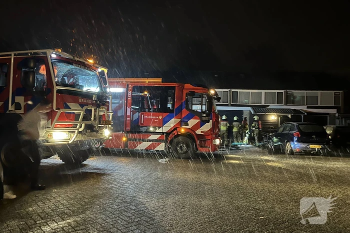 Brand in woning snel geblust