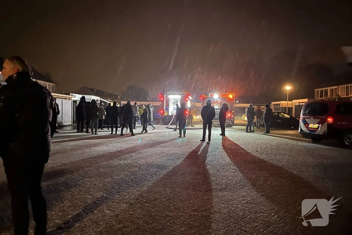 Brand in woning snel geblust