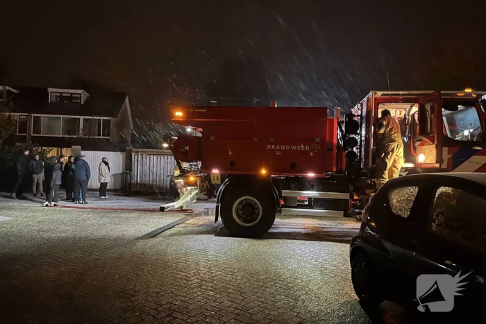 Brand in woning snel geblust