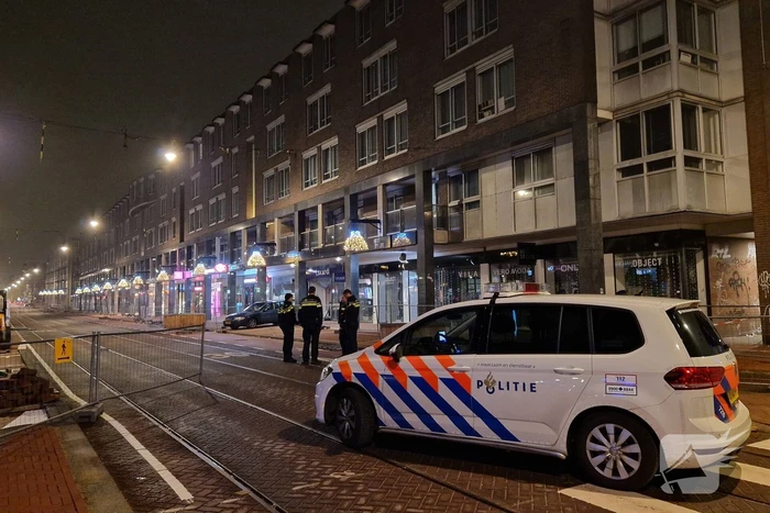 Ramkraak met stationwagen op juwelier