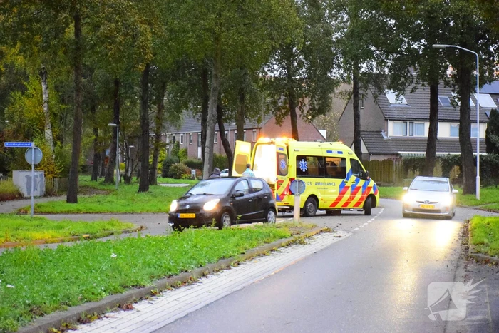 Fietser gewond bij aanrijding met auto