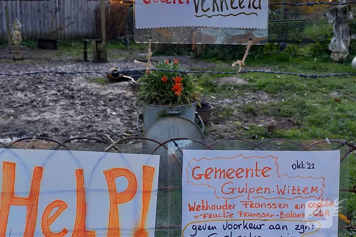 Bewoners buurtschap Dal-Bilsen protesteren