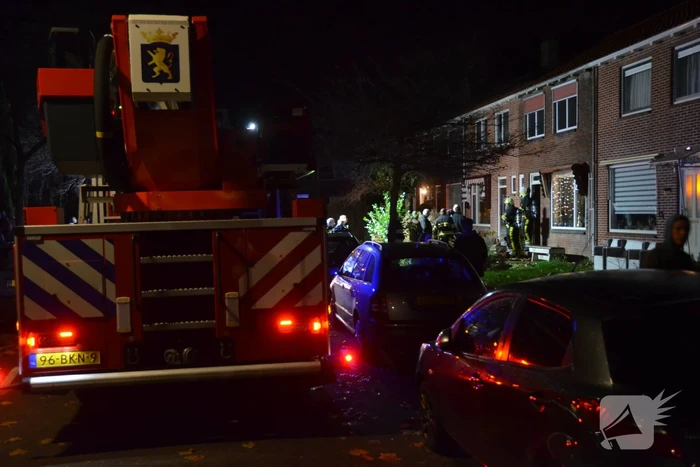 Woning vol rook geventileerd door brandweer
