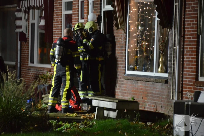 Woning vol rook geventileerd door brandweer