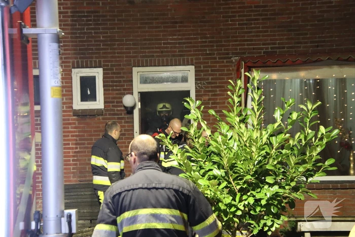 Woning vol rook geventileerd door brandweer