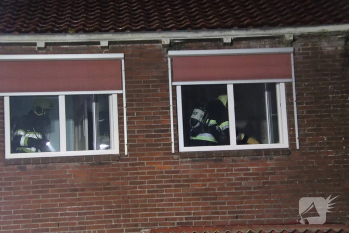 Woning vol rook geventileerd door brandweer