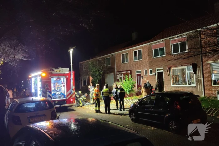 Woning vol rook geventileerd door brandweer