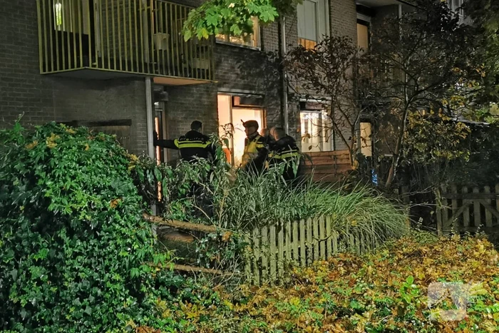 Bewoner aangehouden na instap in woning