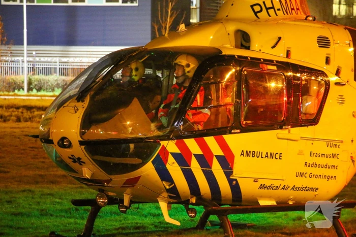 Traumahelikopter ingezet voor incident in woning