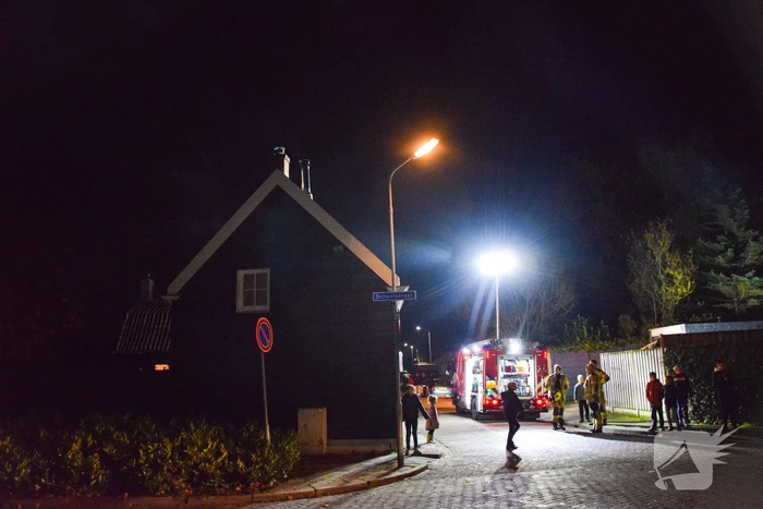 Schoorsteenbrand snel onder controle