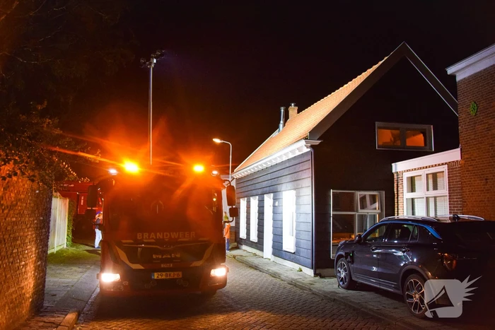 Schoorsteenbrand snel onder controle