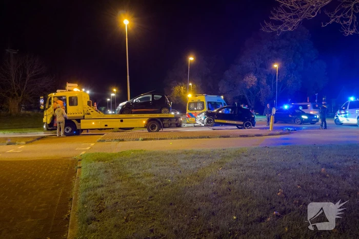 Gewonde bij aanrijding tussen auto's