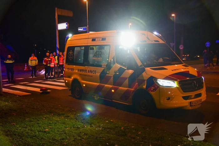 Fietser zwaargewond bij aanrijding