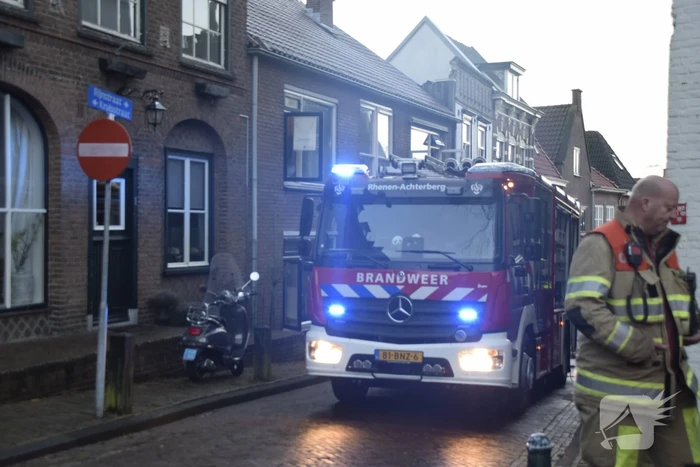 Traumahelikopter ingezet bij brand in slaapkamer