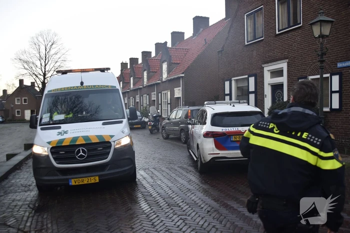 Traumahelikopter ingezet bij brand in slaapkamer