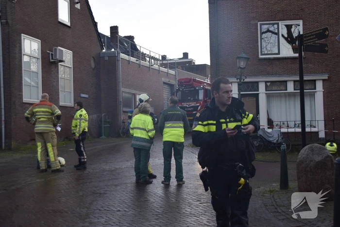 Traumahelikopter ingezet bij brand in slaapkamer