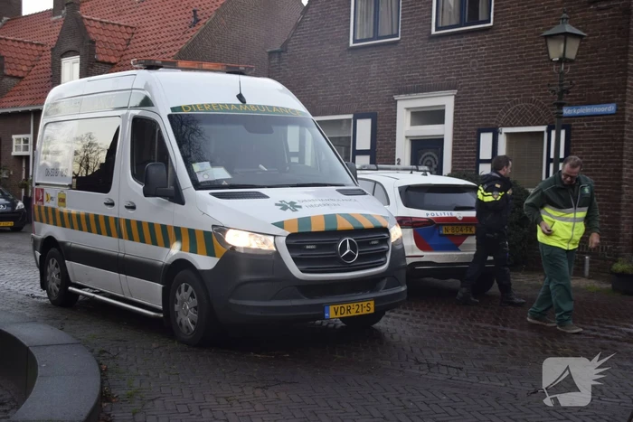 Traumahelikopter ingezet bij brand in slaapkamer