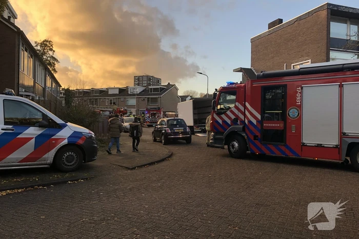 Flinke schoorsteenbrand in woning