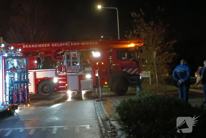 Flinke rookontwikkeling bij dakbrand