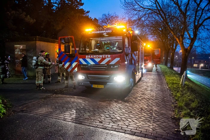 Rookontwikkeling door pannetje op het vuur