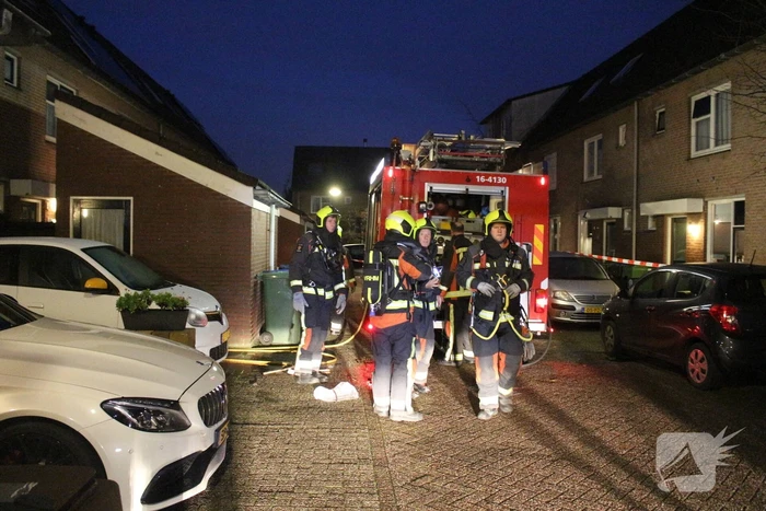Brand in keuken van woning snel geblust