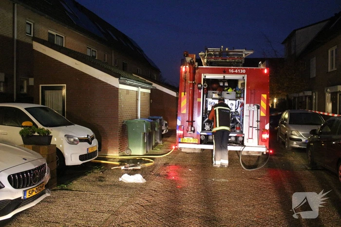 Brand in keuken van woning snel geblust