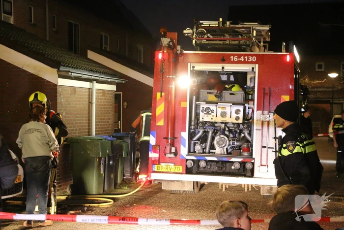 Brand in keuken van woning snel geblust