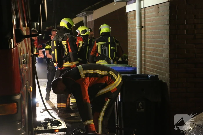 Brand in keuken van woning snel geblust