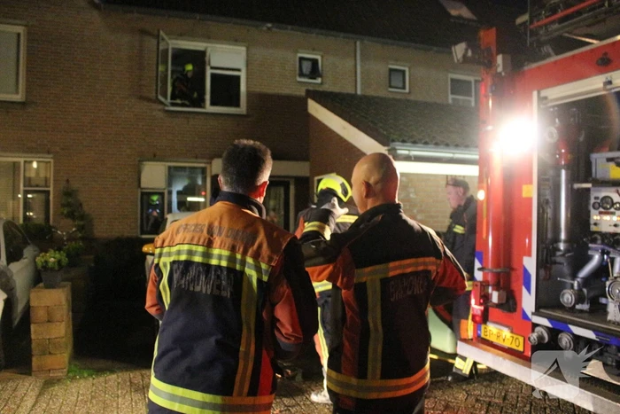 Brand in keuken van woning snel geblust