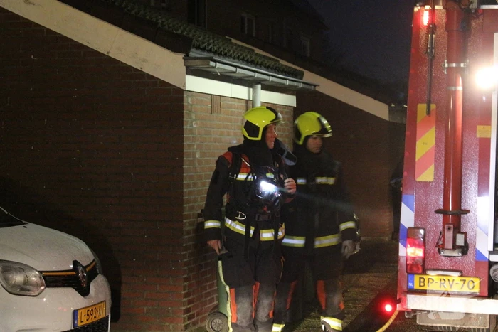 Brand in keuken van woning snel geblust