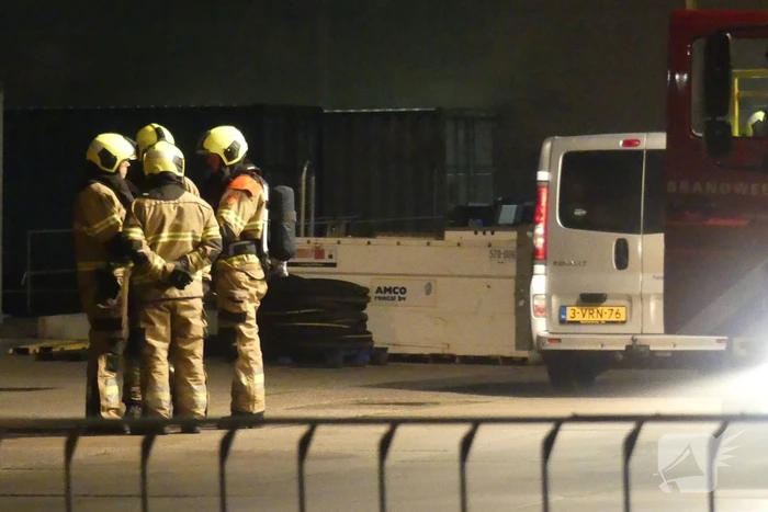 Gebied afgezet door lekkage opslagtank