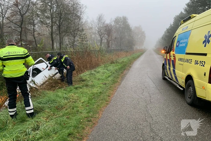 Telegraaf bezorgers gewond bij eenzijdig ongeval