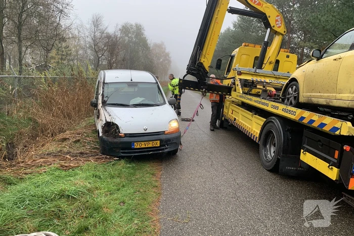 Telegraaf bezorgers gewond bij eenzijdig ongeval