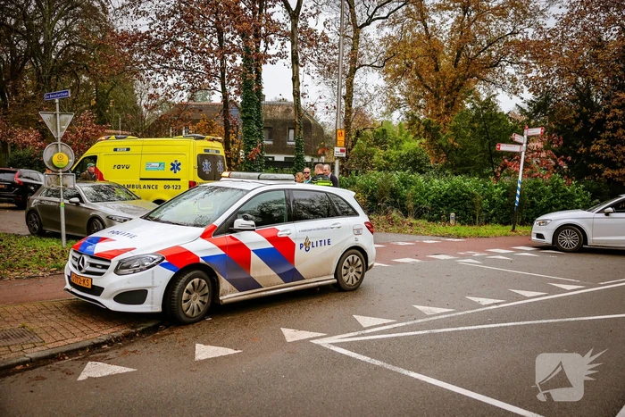 Overstekende fietser aangereden