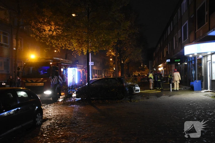 Veel rookontwikkeling bij brand in wasserette